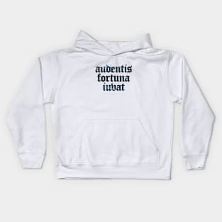 Audentis Fortuna Iuvat - Fortune Favors the Brave Kids Hoodie